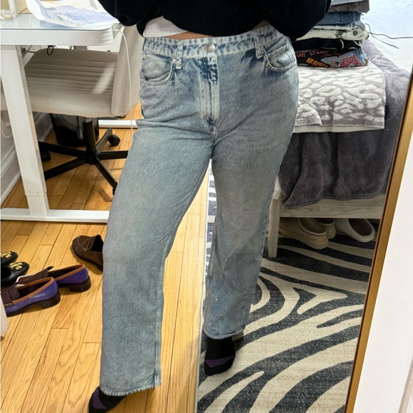 Rag & Bone Classic Blue Women's Sweatpant Jeans